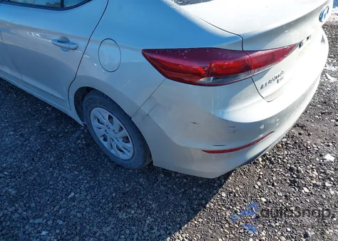 2017 Hyundai Elantra Se из США, поврежденный, VIN 5NPD74LF0HH102501